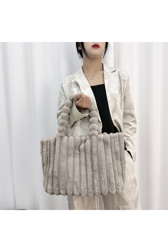 Trendy Large Capacity Soft Fabric Tote Bag For Women Stylish Shoulder Handbag With Elegant Style And Comfortable Handle For Daily Use