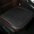 thumbnail image 1 of HOZVOMI Universal Car Front Seat Cover - Breathable Leather Pad Cushion, Faux Leather Protector with Non-Slip Design, Easy Installation for Most Vehicles - Black, Coffee, Beige, Orange, 1 of 8