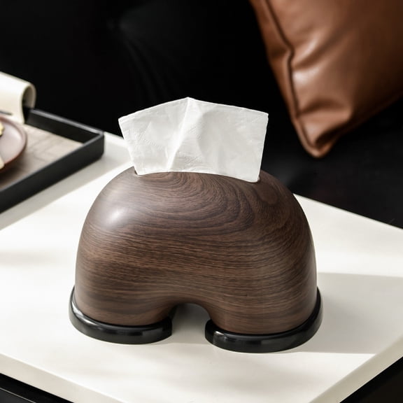 HOZVOMI Vintage Style Spring Tissue Box Holder for Living Room Coffee Table Decorative Storage