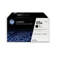 thumbnail image 1 of HP 05A 2-pack Black Original LaserJet Toner Cartridges, Per cartridge: ~2,300, 1 of 7
