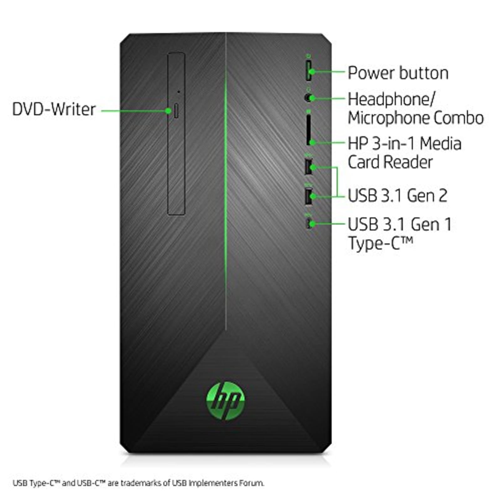 HP 100 000 Desktop | Ryzen 5 - 5600G - 256GB SSD Hard Drive - 16GB RAM ...