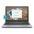 thumbnail image 1 of HP 11.6" Celeron Touch 4GB/16GB Chromebook, 11.6" HD IPS UWVA Corning Gorilla Glass Touch Display, Intel Celeron N3060, Intel HD Graphics, 4GB SDRAM, 16GB eMMC, 11-v020wm, 1 of 12
