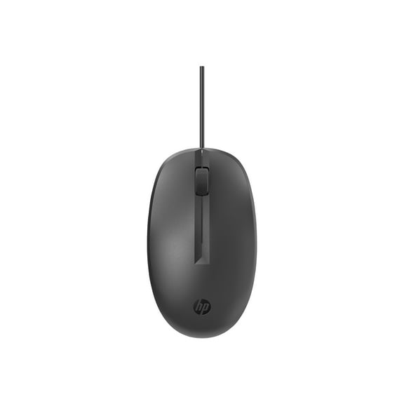 HP 125 Optical USB Wired Mouse 1200 DPI - 265A9AA