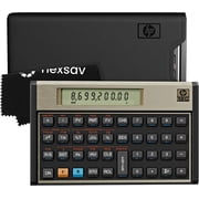 HP 12C Financial Calculator 120+ Functions for Finance, Accounting & Real Estate Programmable RPN Calculator with Case & Cloth