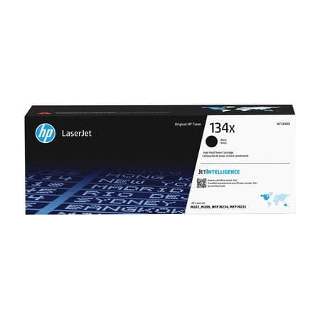 HP - 134X High Yield Toner Cartridge - Black