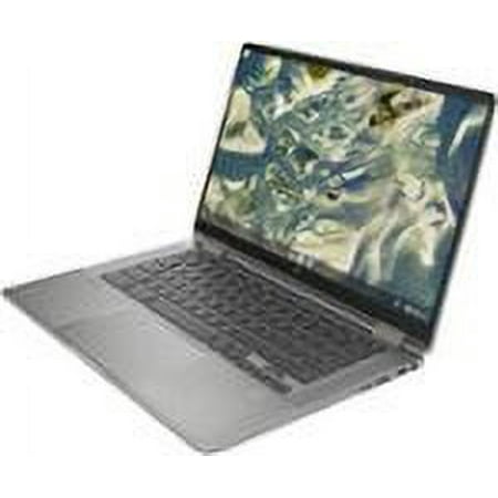 HP - 14" 2-In-1  Touchscreen Chromebook - Intel Celeron - 4GB Memory - 32GB eMMC - Natural Silver