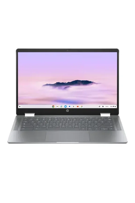 - 14" 2-in-1 Full HD Touch-Screen Chromebook Plus Laptop with Google AI - Intel Core i3 - 8GB Memory - 256GB UFS - Meteor Silver