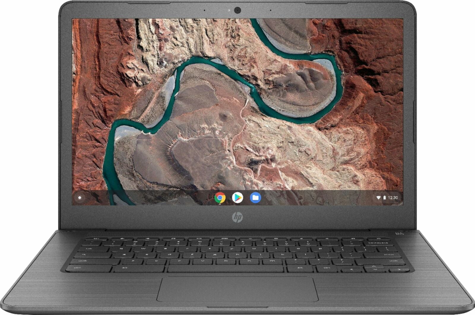 HP - 14" Chromebook - AMD Dual-Core A4 - 4GB Memory - 32GB eMMC - Ink Blue 14-db0023dx Laptop Notebook
