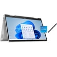 thumbnail image 1 of HP 14" FHD Pavilion x360 Convertible Laptop | Intel Core i5-1235U Processor | Intel Iris Xe Graphics | Fingerprint reader | 8GB RAM | 256GB SSD | Windows 11 Home | Bundle with Stylus Pen, 1 of 6