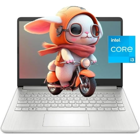 HP 14" FHD, intel Core i3-1115G4, 16GB RAM, 512GB SSD, Fingerprint Reader, SILVER, Windows 11
