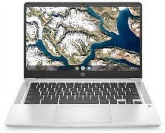 HP - 14" HD Chromebook - Intel Celeron N4000 - 4GB Memory - 32GB eMMC, WebCam- 2 Year Warranty Care Pack - Chrome OS - image 1 of 2