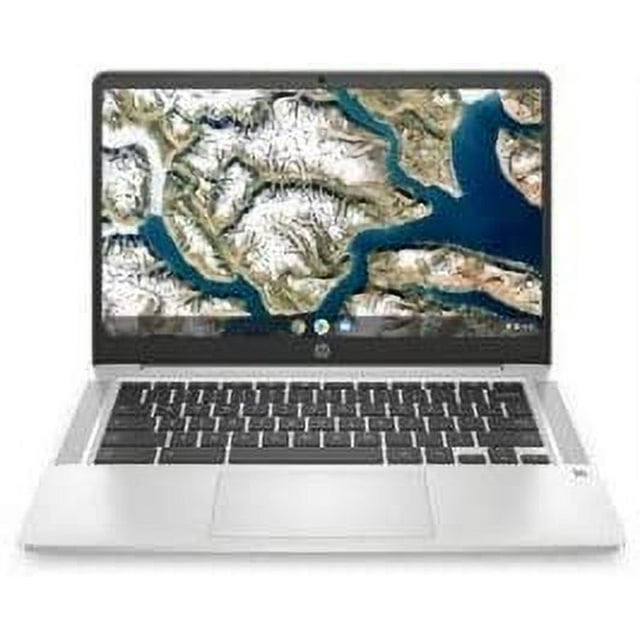 HP - 14" HD Chromebook - Intel Celeron N4000 - 4GB Memory - 32GB eMMC, WebCam- 2 Year Warranty Care Pack - Chrome OS