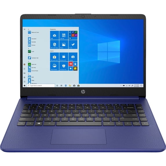 HP 14" HD Laptop, Intel Celeron Processor N4020, 4GB Memory 64GB eMMC, Bluetooth, WIFI, Indigo Blue, WIN10 + USB Hub