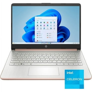 HP 14" HD Laptop for Students and Business,Intel Celeron N4120, 16GB RAM, 64GB eMMC, Long Battery Life, UHD Graphics, Webcam, HDMI, Wi-Fi,Windows 11 Home, Gold