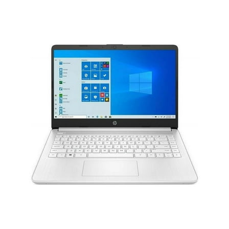 HP 14" HD Laptop for Students and Business,Intel Celeron N4120, 4GB RAM, 64GB eMMC, Long Battery Life, Webcam, HDMI, Wi-Fi,Windows 11 Home in S Mode, Snowflake White