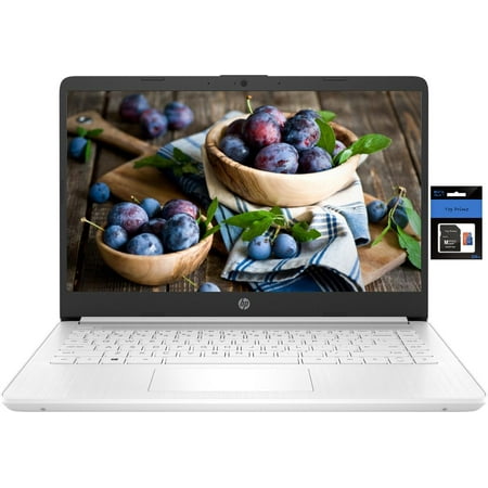 HP 14" HD Stream Laptop Computer for Students and Business, Quad-Core Intel Celeron N Processor, 8GB RAM, 256GB Storage(64GB eMMC+256GB TP SD Card), 1 Year Office 365, HDMI,WiFi,USB-A&C, Win 11