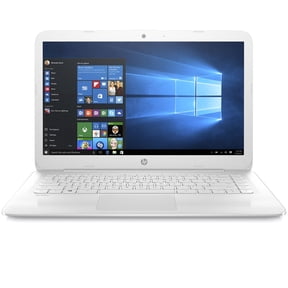 Pre-Owned HP 14inch HD Stream, Intel Celeron N4000 Up to 2.60GHz Processor, 4GB DDR4 Memory, 32GB SSD, Intel UHD Graphics, HDMI, Win10 S - Snow White N4000