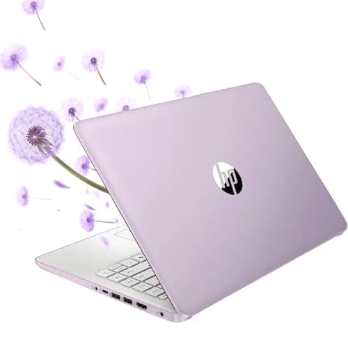 HP 14" HD Student Business Laptop, Intel Quad-Core N150, 16GB RAM, 128GB UFS, 1 Year Office 365, Slim Design, Webcam, HDMI, Bluetooth, WiFi, Win 11 S, Honey Lavender