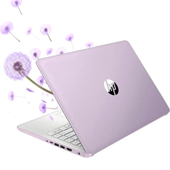 HP 14" HD Student Business Laptop, Intel Quad-Core N150, 16GB RAM, 256GB Storage, (128GB UFS 128GB SD Card), 1 Year Office 365, Slim Design, Webcam, HDMI, Bluetooth, WiFi, Win 11 S, Honey Lavender