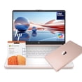 thumbnail image 1 of HP 14 AI Copilot Laptop, 4-Core Intel CPU, 8GB RAM, 64GB Storage, 1-Yr Office 365, Win 11S, Rose, 1 of 6