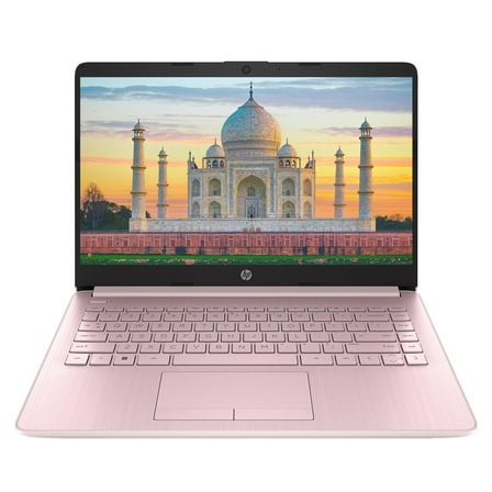 HP 14 Inch Business Laptop, Ultral Light Laptops for Student and Business, Intel Celeron N4120(Quad-Core),4GB RAM,64GB eMMC,Intel UHD Graphics,1-Year Office 365,Windows 11 S,Pink