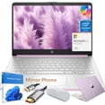 thumbnail image 1 of HP 14 Inch HD Laptop, Intel Celeron N150 up to 2.8GHz, 16GB 128GB UFS Storage, Windows 11 Home,One Year Microsoft Office,Thin and Lightweight for School and Work, 1 of 6