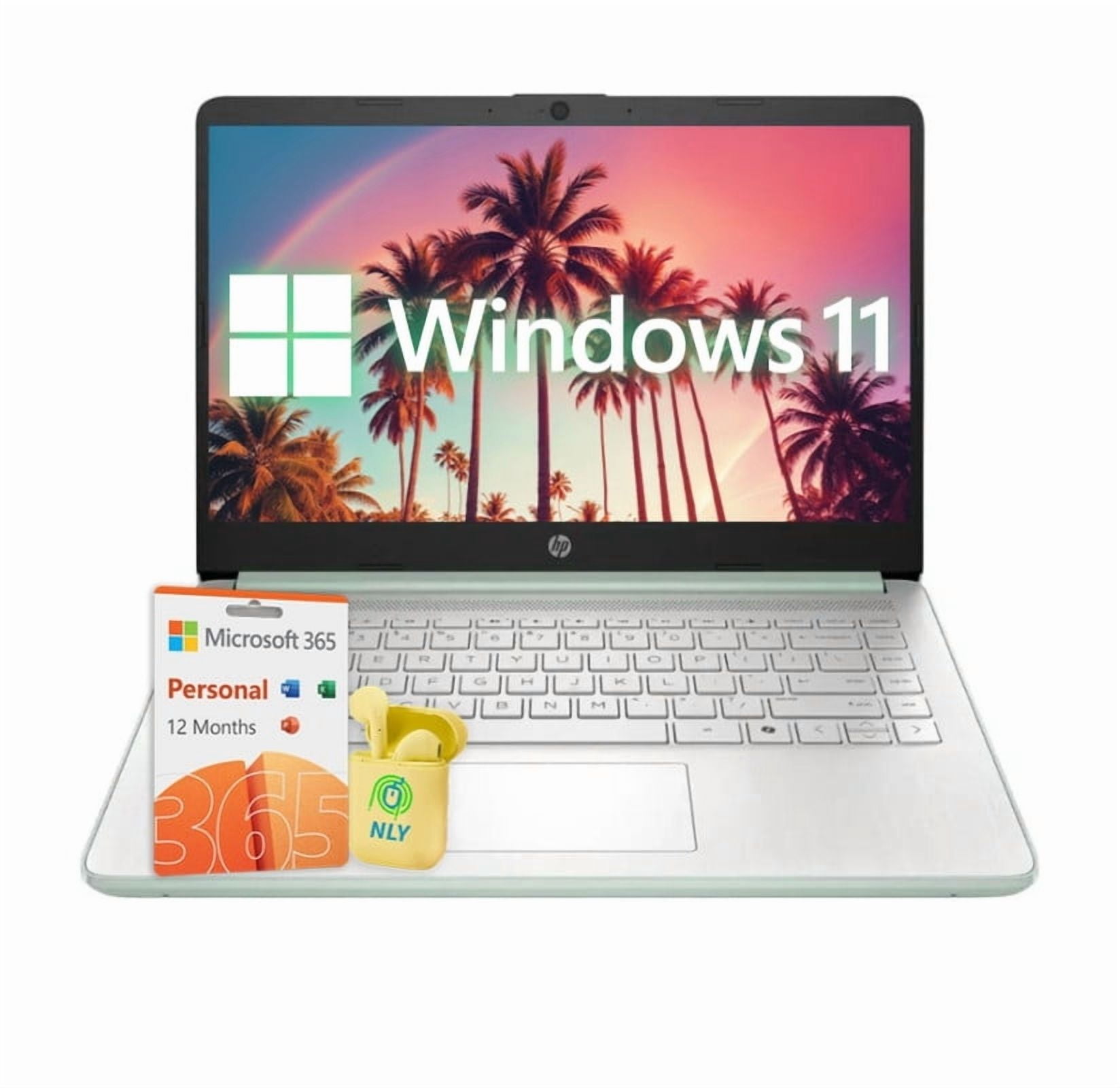 HP 14 Inch LED Laptop for Student & Business, 16GB RAM 640GB