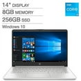 thumbnail image 1 of HP 14" Laptop - 11th Gen Intel Core i3-1115G4 - 1080p, 1 of 5