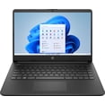thumbnail image 1 of HP - 14" Laptop - Intel Celeron - 4GB Memory - 64GB eMMC - Jet Black, 1 of 2