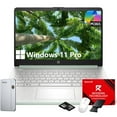 thumbnail image 1 of HP 14" Laptop Student Business Computer, Intel N150 Processor, 1-Year Microsoft 365, 16GB RAM, 128GB UFS, 256GB Micro SD Card, Copilot AI, Windows 11 Pro, 1 of 9