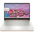 thumbnail image 1 of HP 14" Laptop Students Business, Intel Quad-Core Processor, 8GB RAM, 64GB eMMC+128GB Micro SD Card, Wi-Fi 5, Webcam, 12H Battery Life, Windows 11 in S Mode, Bundle With Cefesfy USBHUB, 1 of 6