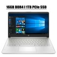 thumbnail image 1 of HP 14 Newest 2020 Premium Laptop Computer I 14 inch Full HD IPS 250 nits I 10th Gen Intel Core i3-1005G1 (>i5-7200U) I 16GB DDR4 1TB PCIe SSD I Backlit WIFI USB-C BT 5.0 Office 365 Win 10 Pro, 1 of 6