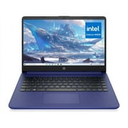 HP Newest 14 Laptop, Slim Light Laptop Computer for Students and Business, Intel Celeron N4020,Webcam, HDMI, WiFi,16GB RAM 64GB eMMC Blue