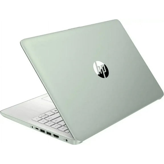 HP 14" Student-Laptop, Quad Core Intel Processor N150(Up to 3.6GHz) 8GB RAM 256GB Storage(128GB UFC + 128GB Ghost Manta SD Card) Computer Laptops with Wi-Fi 6 Win11 Willow Green