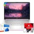 thumbnail image 1 of HP 14" Thin&Light Laptop Computer - Intel Quad-core CPU • 8GB RAM, 128GB UFS + 256GB Micro SD Card • Windows 11 Pro & 1-Year Microsoft Office 365 • Wi-Fi 6 • Copilot • Honey Lavender, 1 of 8