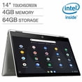 thumbnail image 1 of HP 14" Touchscreen 2-in-1 Chromebook - Intel Pentium Silver - 1080p 4GB Memory 64GB Hard Drive Chrome OS Wireless-AC, 1 of 2
