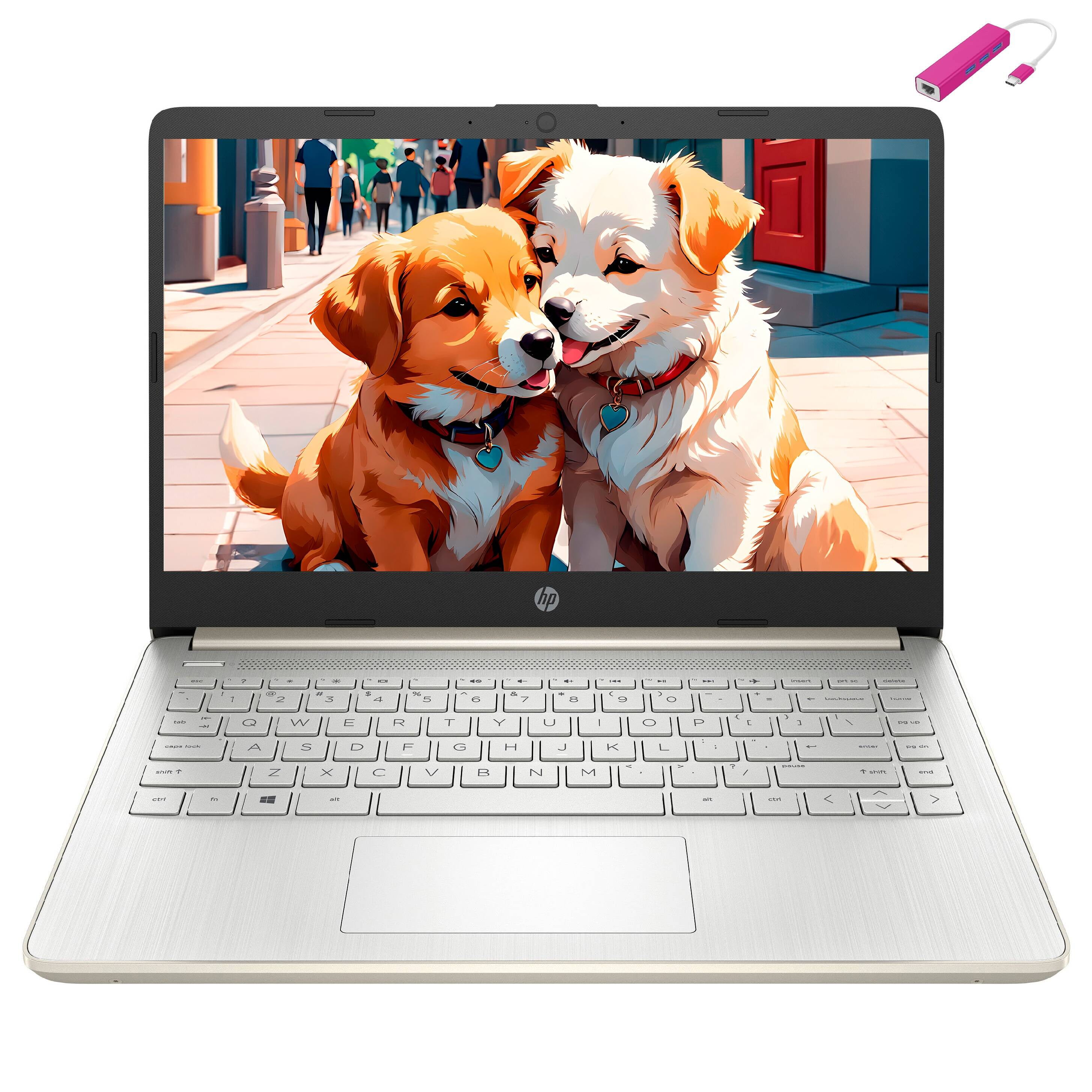 HP 14 Touchscreen Laptop Intel Processor 4GB RAM 64GB eMMC WiFi 6