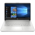 thumbnail image 1 of HP 14" Ultra Light Laptop Notebook, FHD IPS Display, Core i3-1005G1 up to 3.4GHz, 16GB RAM, 1TB SSD, 14 inch 1080P Screen, Windows 10, Silver, 1 of 6