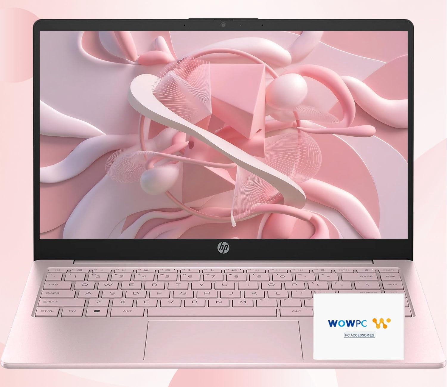 HP 14 Ultrabook * Back to School Limited Edition w/Microsoft 365 * Intel 4-Core CPU * 16GB RAM * 1.6TB Storage (128GB OnBoard w/ 512GB Portable Drive + 1TB OneDrive) * Tranquil Pink * Win 11
