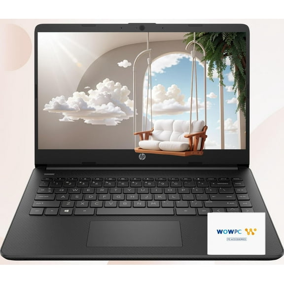 HP 14 Ultrabook * Back to School Limited Edition w/Microsoft 365 * Intel 4-Core CPU * 32GB RAM * 1.6TB Storage (128GB OnBoard w/ 512GB Portable Drive + 1TB OneDrive) * Black * Win 11