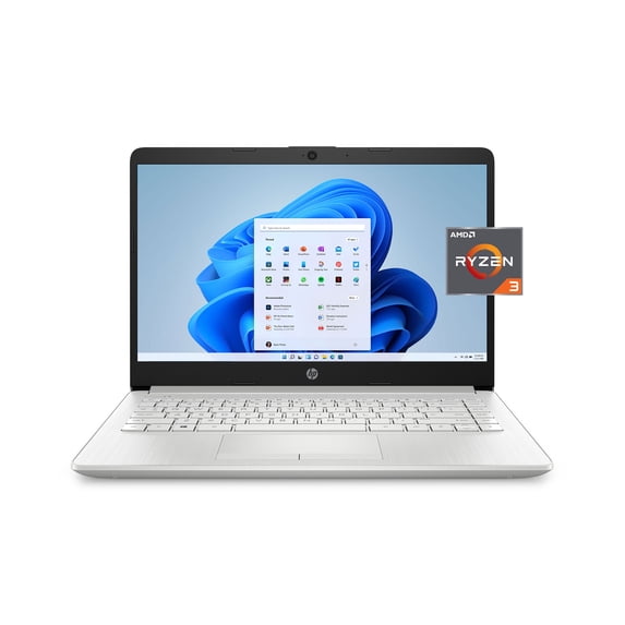 HP 14" Ryzen 3 4GB/128GB - Silver
