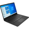 thumbnail image 1 of HP 14-dq0060nr 14" HD Touch Laptop Intel Celeron N4120 1.1 GHz up to 2.6 GHz Intel UHD Graphics 4 GB DDR4-2400 MHz RAM 64 GB eMMC Windows 10 Home in S mode - 47X81UA, 1 of 6