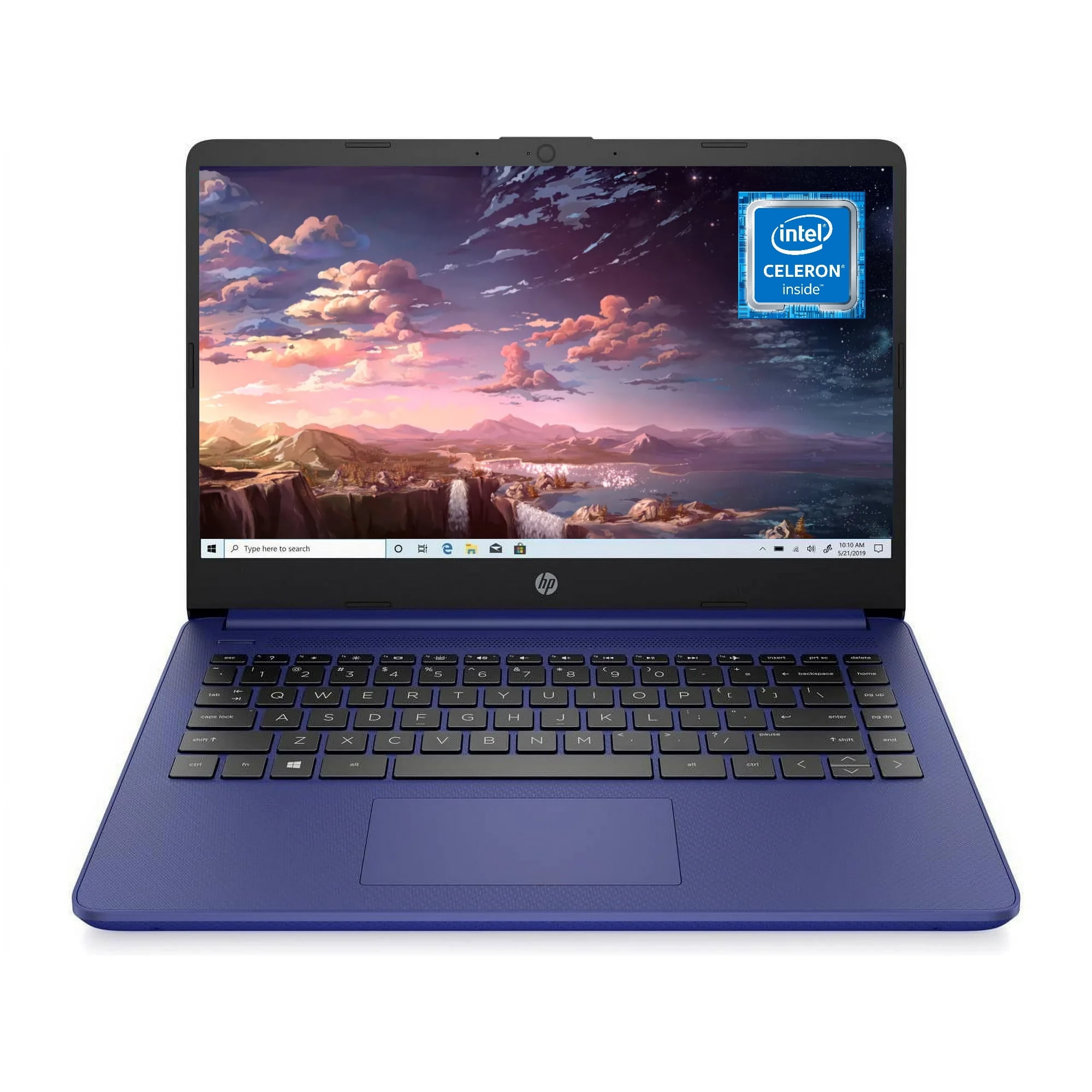 HP 14 inch Laptop Intel Celeron N4020,8GB RAM,64GB eMMC, Blue