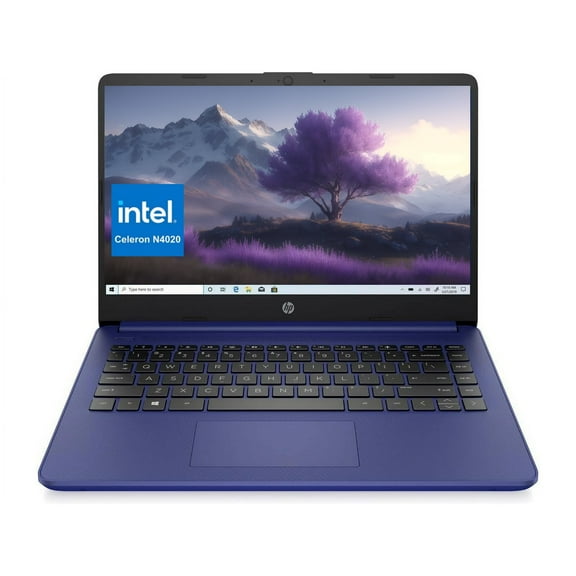 HP 14 inch Laptop Intel Celeron N4020 8GB RAM 64GB eMMC ,Blue