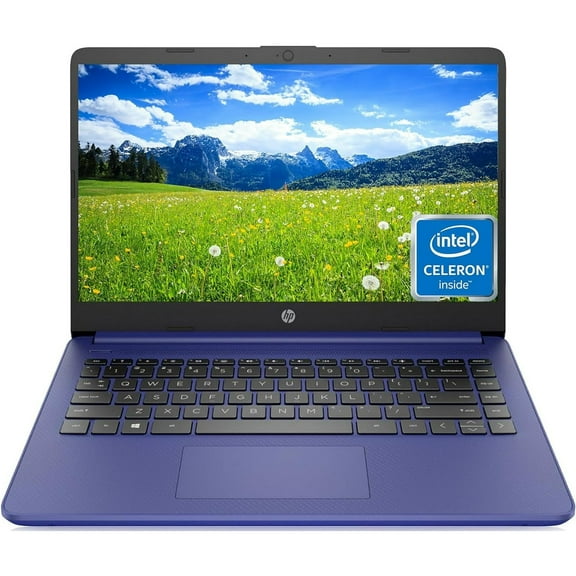 HP 14 inch Laptop Intel Celeron N4120 1 Year Office 365 8GB RAM 64GB eMMC Blue