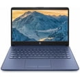 HP 14 inch Laptop Intel Celeron N4120 4GB RAM 64GB eMMC Blue - Walmart.com