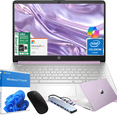 thumbnail image 1 of HP 14 inch Laptop Ultra Thin,One Year Microsoft Office 365 included, Intel Quad-Core, 4GB RAM, 128GB SSD , 128GB MicroSD Card Gift Set, 1 of 7