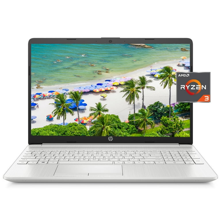 HP 15 Thin Laptop, HD, AMD Ryzen 3250U, 4GB SDRAM, 1TB HDD
