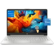 HP 15  15.6" HD Touchscreen Business Laptop Computer, Intel Core i3-1215U, 32GB RAM, 1TB SSD, Long Battery Life, Wi-Fi 5, Bluetooth, Windows 11 S Mode, Silver