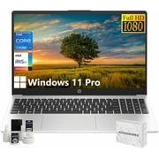 HP 17 Laptop Computer for Business, 32GB RAM, 2TB SSD, Intel Core i5-1334U, 17.3" FHD Anti-Glare Display, Windows 11 Pro, Backlit Keyboard, Fingerprint, Numeric Keypad, Camera